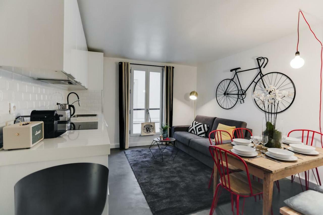 Charming House For 6 People - Louvre & Opera Leilighet Paris Eksteriør bilde